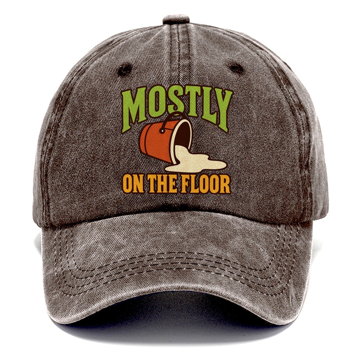 Mostly On The Floor Homebrewing Classic Cap – Brown