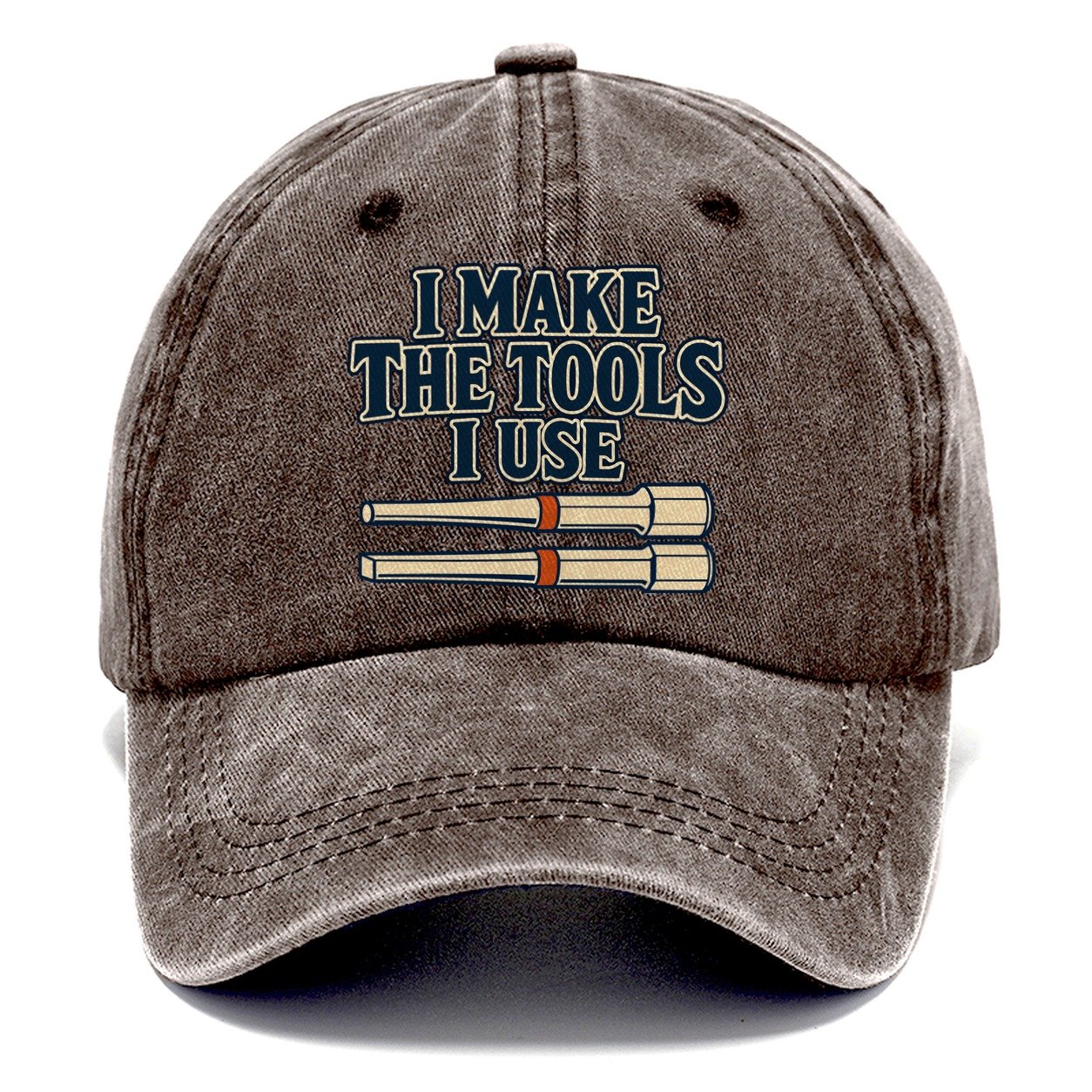 I Make The Tools I Use Blacksmithing Classic Cap – Brown