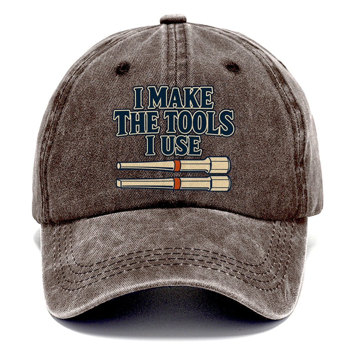 I Make The Tools I Use Blacksmithing Classic Cap – Brown