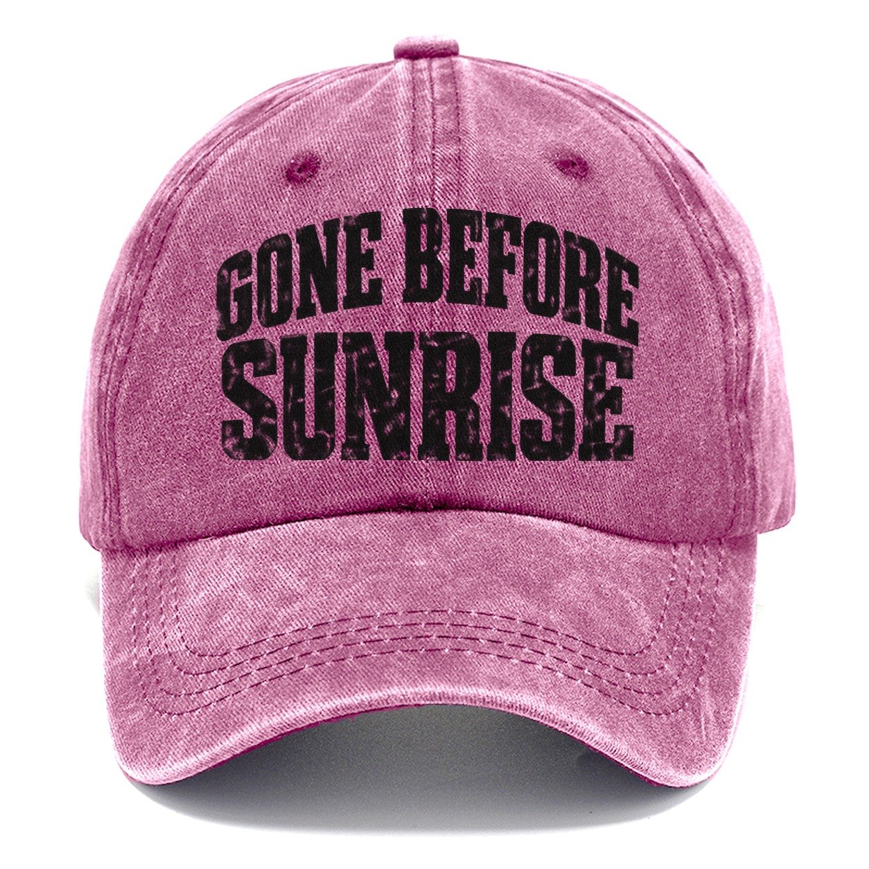 Gone Before Sunrise Fishing Club Classic Cap – Dusty Rose