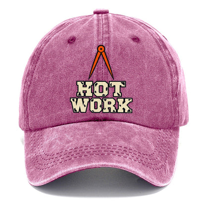 Hot Work Blacksmithing Classic Cap – Dusty Rose