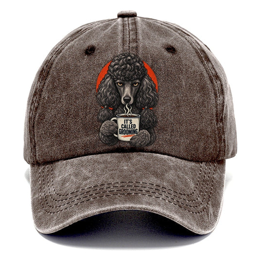 Standard Poodle Mug Truths Classic Cap – Brown