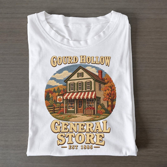 General Store Gourd Hollow Classic T-shirt – White