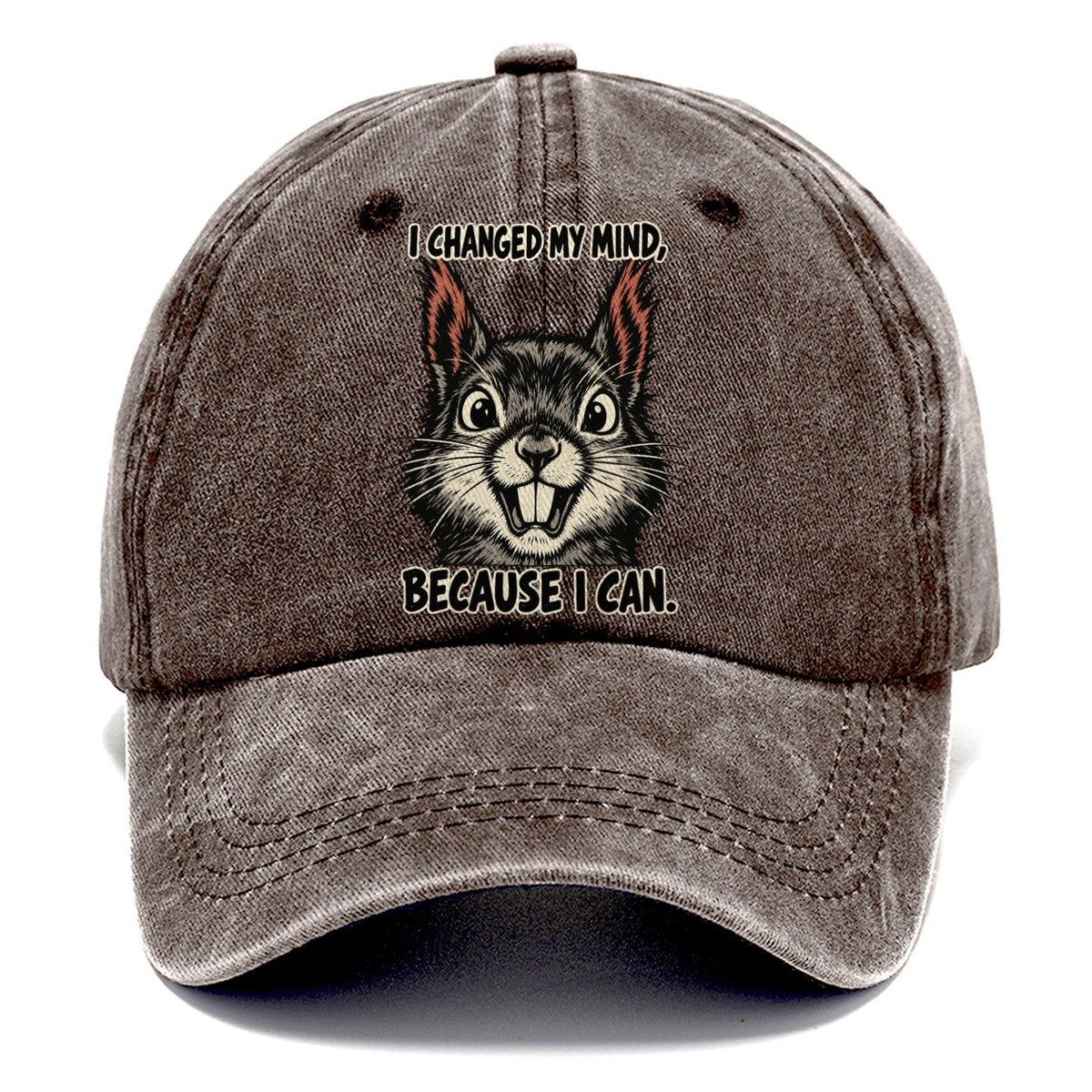 I Changed My Mind Feral Logic Classic Cap – Brown