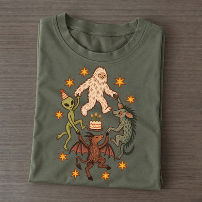 Birthday Hoedown Cryptid Hoedown Classic T-shirt – Army Green