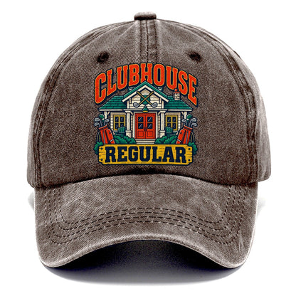 Clubhouse Regular Golf Life Classic Cap – Brown