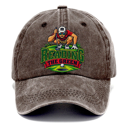 Reading The Green Golf Life Classic Cap – Brown