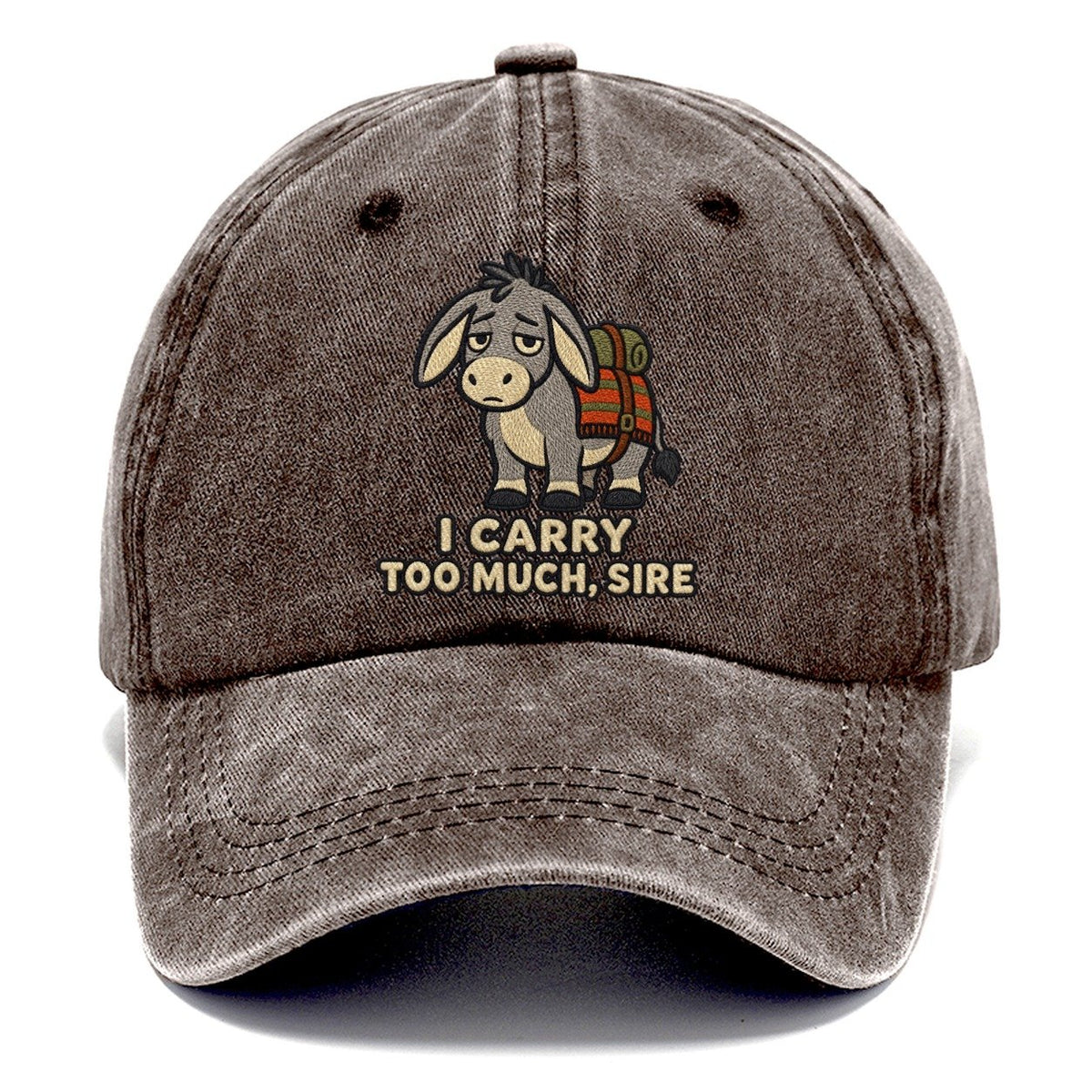 Donkey Bearer Weary Court Classic Cap – Brown