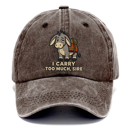 Donkey Bearer Weary Court Classic Cap – Brown
