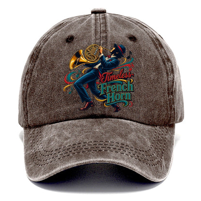 Timeless French Horn Music Instruments Classic Cap – Brown