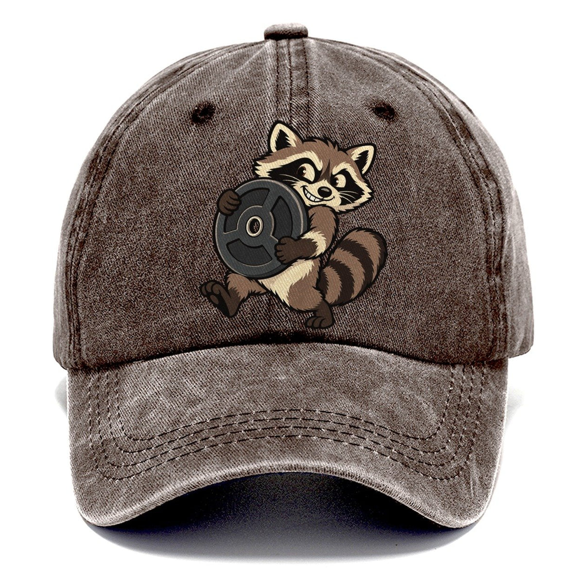 Raccoon Plate Thief Animal Lifters Classic Cap – Brown
