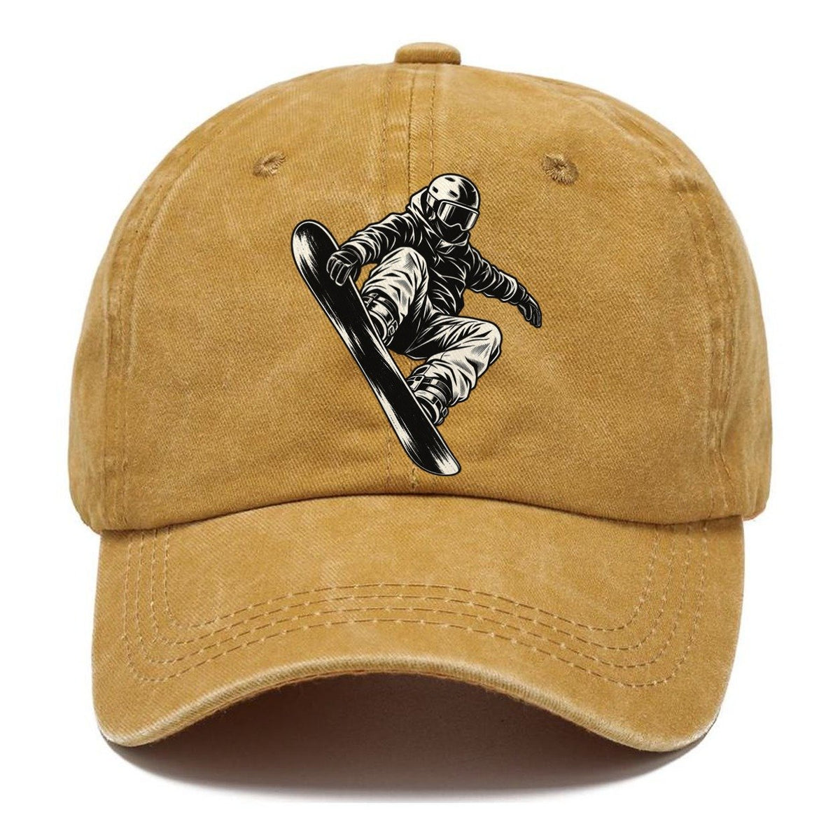 Snowboarder Grab Jump Global Sports Ink Figures Classic Cap – Golden Harvest