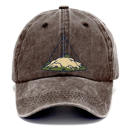 Hilltop Portable Station Amateur Radio Classic Cap – Brown