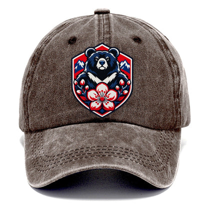Taiwan Minimal Emblem Country Logos Classic Cap – Brown