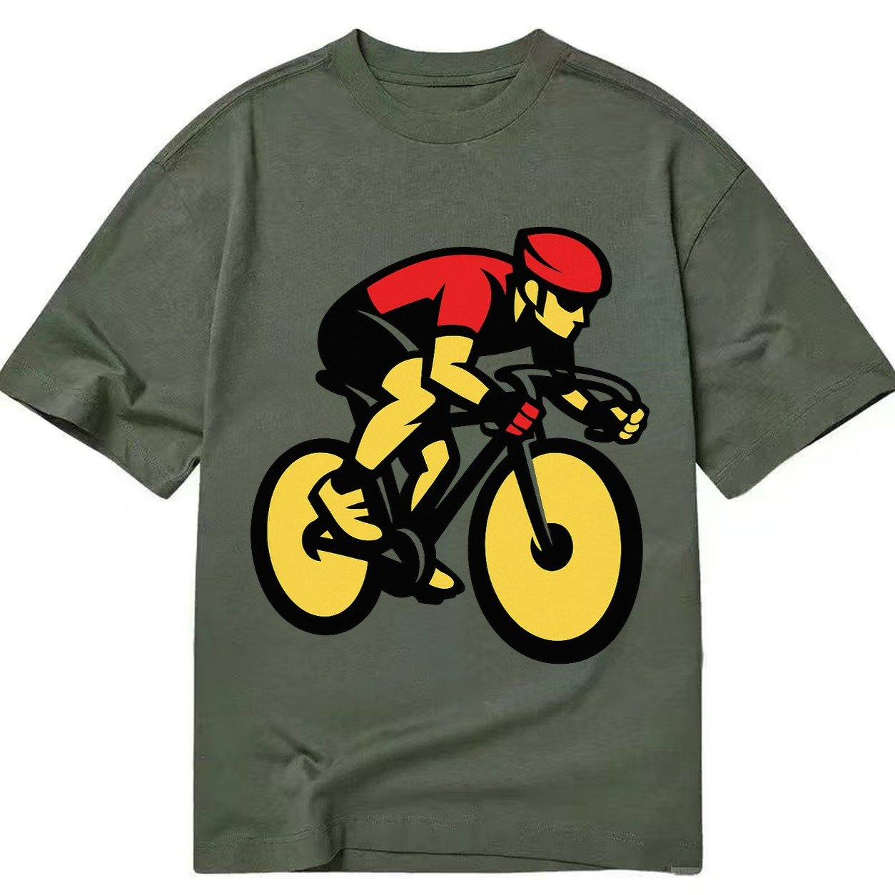 Speed Demon Cyclist 7b5bcfad0e41 1770676551100 Classic T-shirt – Army Green