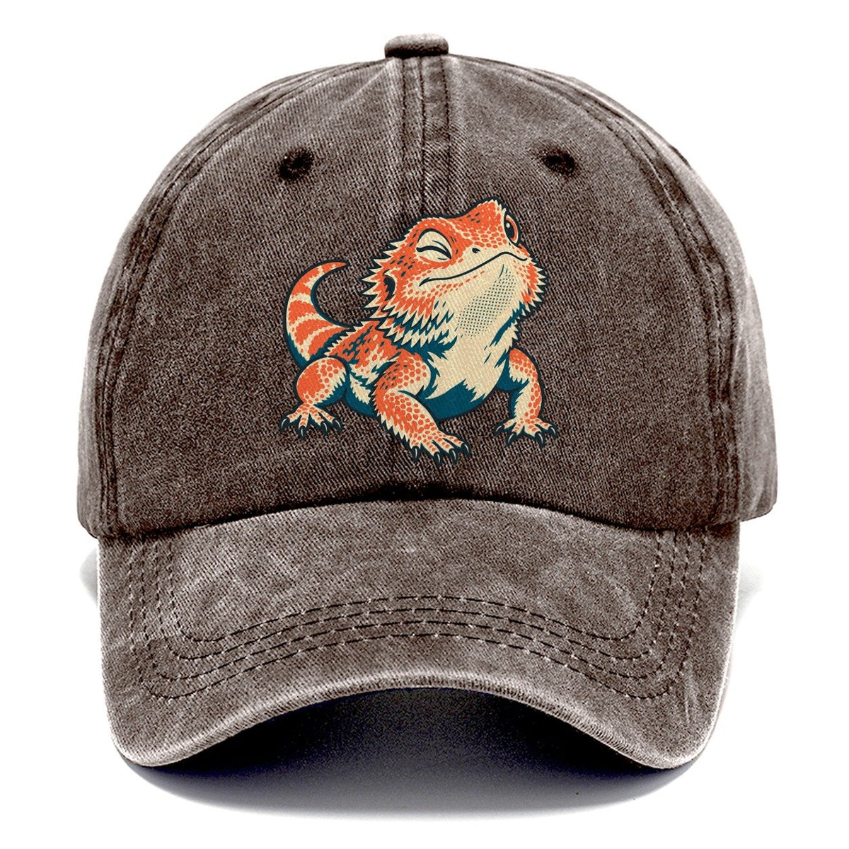 Bearded Dragon Blink Classic Cap – Brown