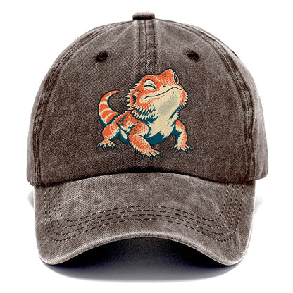 Bearded Dragon Blink Classic Cap – Brown