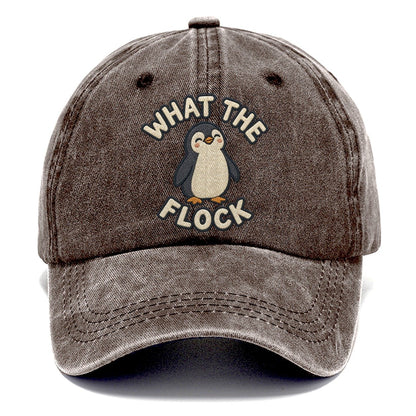 Penguin Animal Puns Classic Cap – Brown