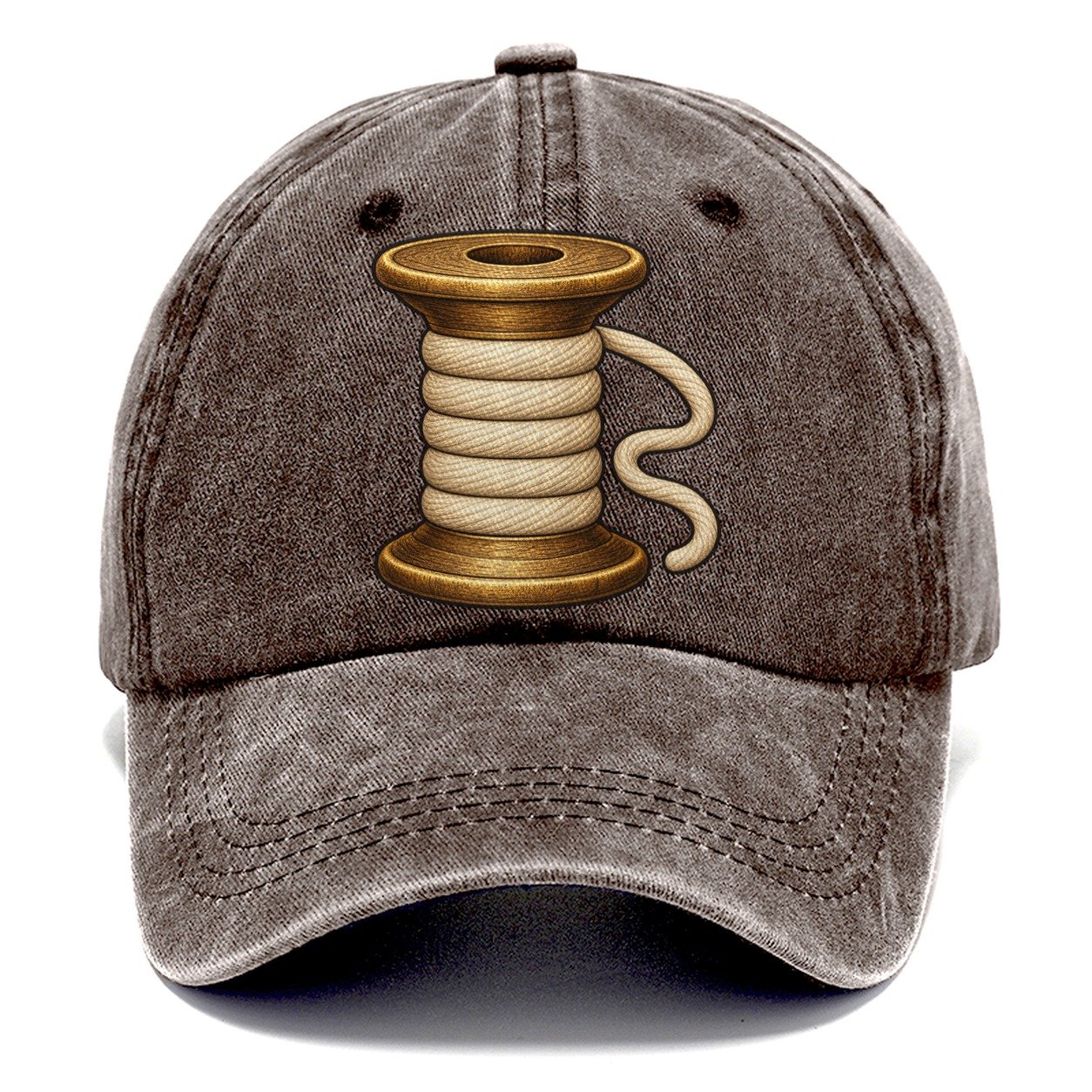 The Wooden Spool Sewing And Quilting Classic Cap – Brown
