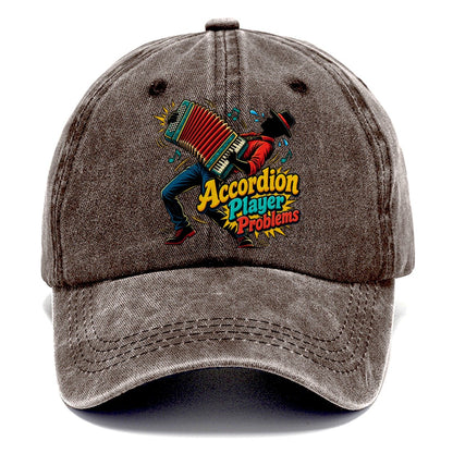 Accordion Player Problems Music Instruments Classic Cap – Brown