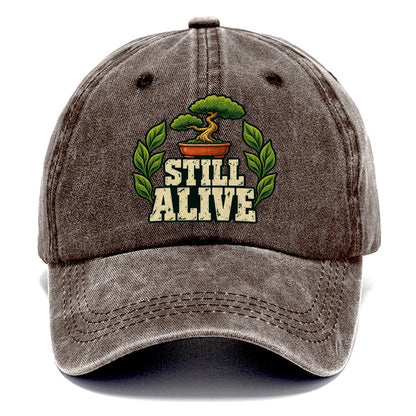 Still Alive Bonsai Classic Cap – Brown