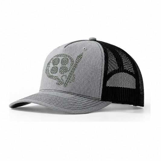 Color Well Palette Trucker Hat – Sport Grey Black