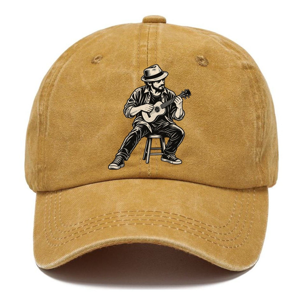 Ukulele Quick Chord Change Global Music Ink Figures Classic Cap – Golden Harvest