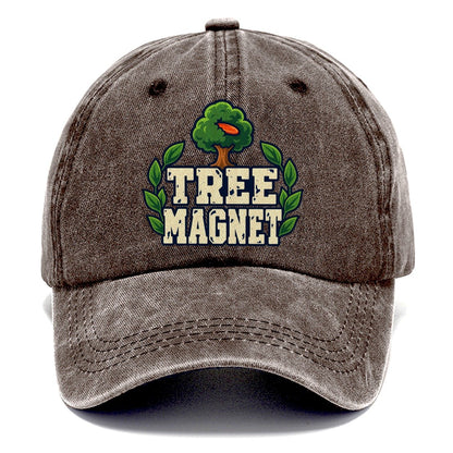 Tree Magnet Disc Golf Classic Cap – Brown