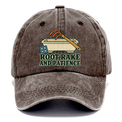 Root Rake And Patience Bonsai Classic Cap – Brown