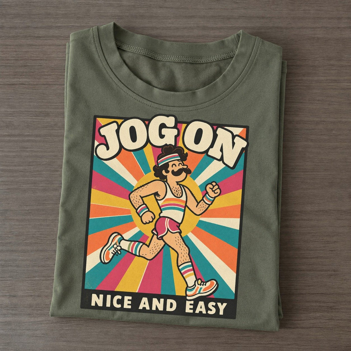 Jogger Boogie Bodies Classic T-shirt – Army Green