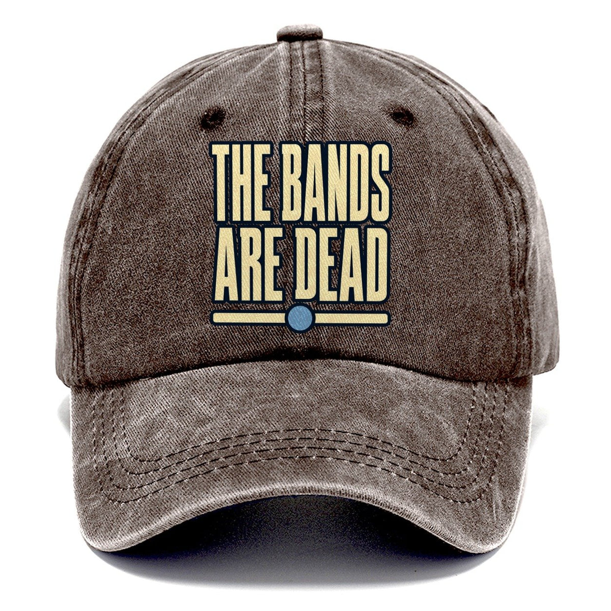 The Bands Are Dead Amateur Radio Classic Cap – Brown