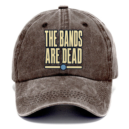 The Bands Are Dead Amateur Radio Classic Cap – Brown