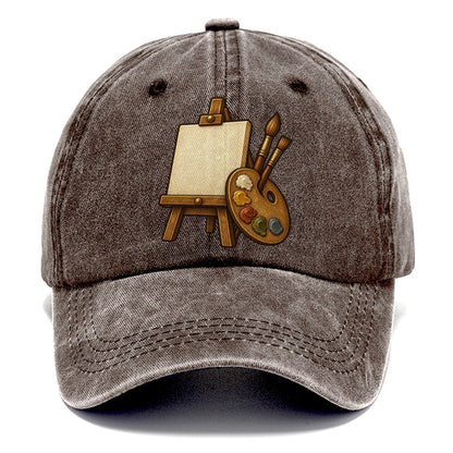 Easel And Palette Fan Favorites Classic Cap – Brown