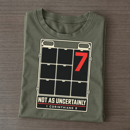 Not As Uncertainly Pit Board Parables Classic T-shirt – Army Green