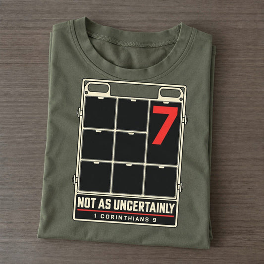 Not As Uncertainly Pit Board Parables Classic T-shirt – Army Green