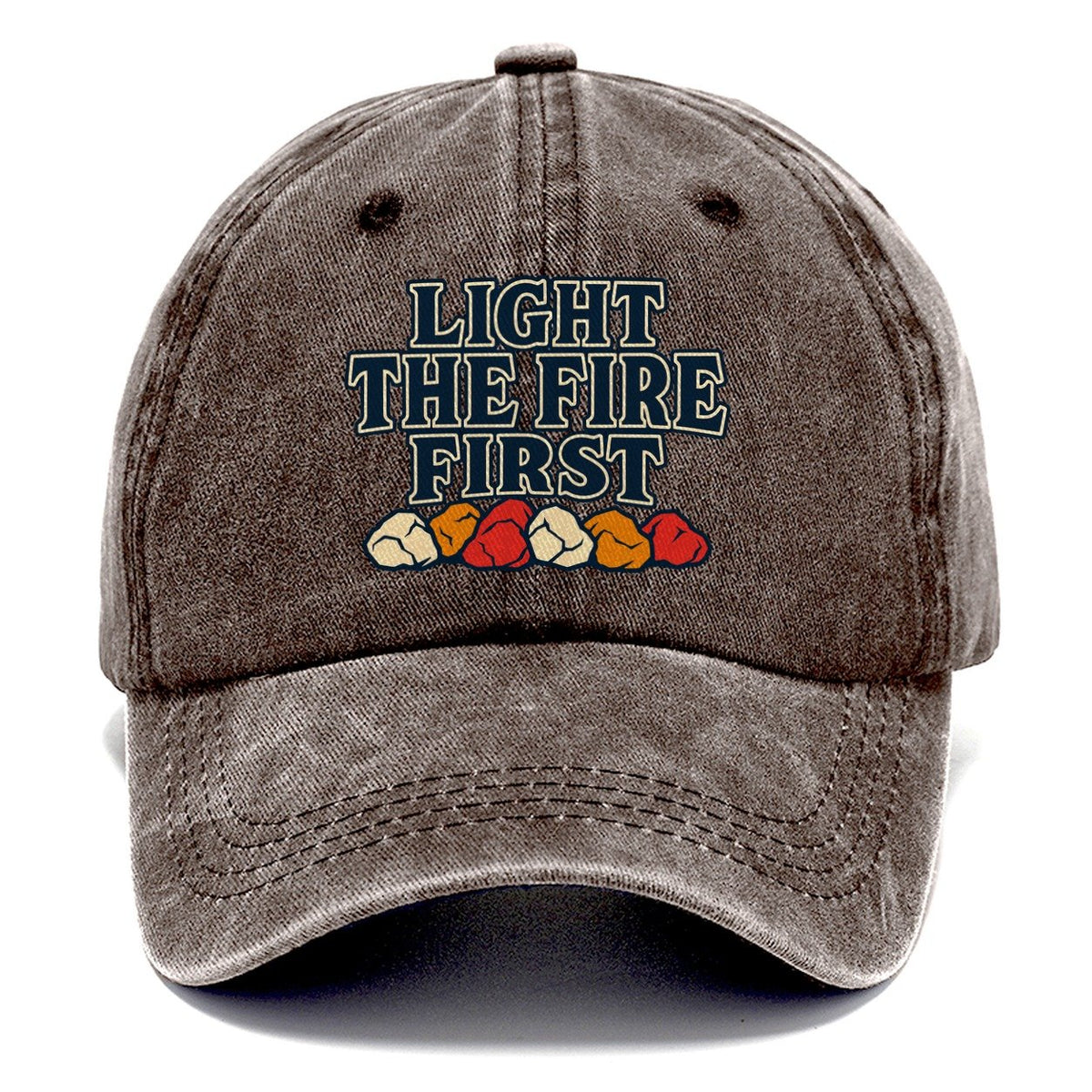 Light The Fire First Blacksmithing Classic Cap – Brown