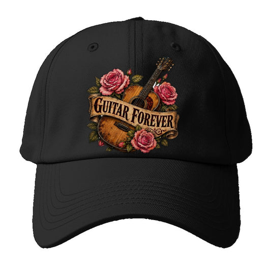 Guitar Forever Baseball Cap – Black
