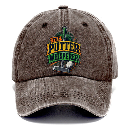 The Putter Whisperer Golf Life Classic Cap – Brown