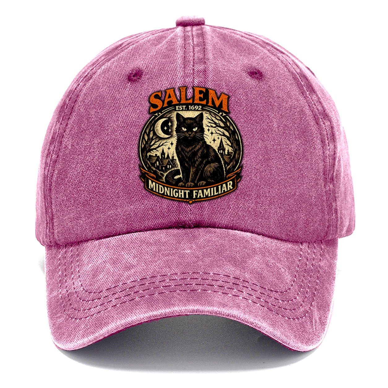 Salem Midnight Familiar Classic Cap – Dusty Rose