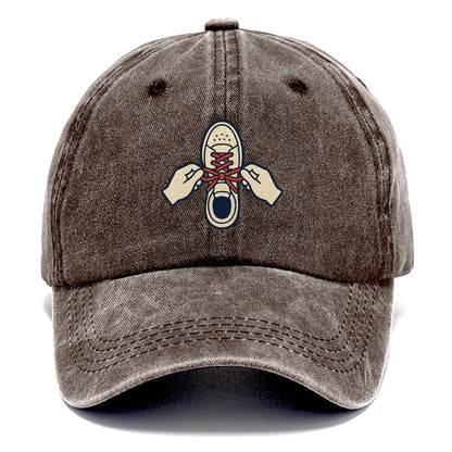 Lace Retie Tennis Match Rituals Classic Cap – Brown