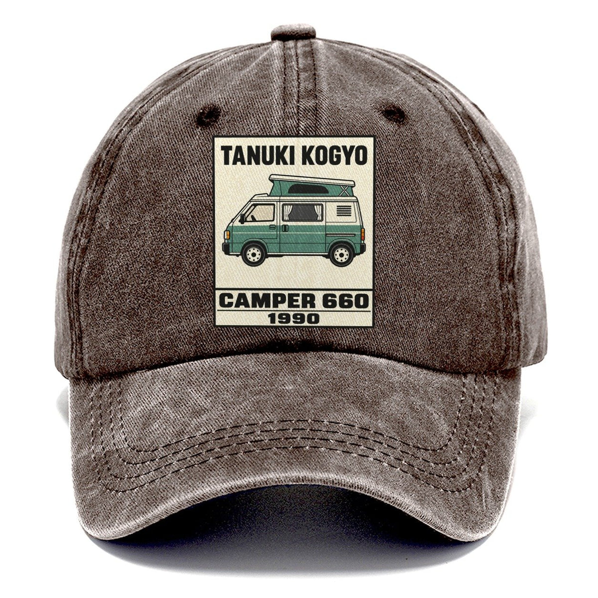 Tanuki Camper Showa Speed Plates Classic Cap – Brown