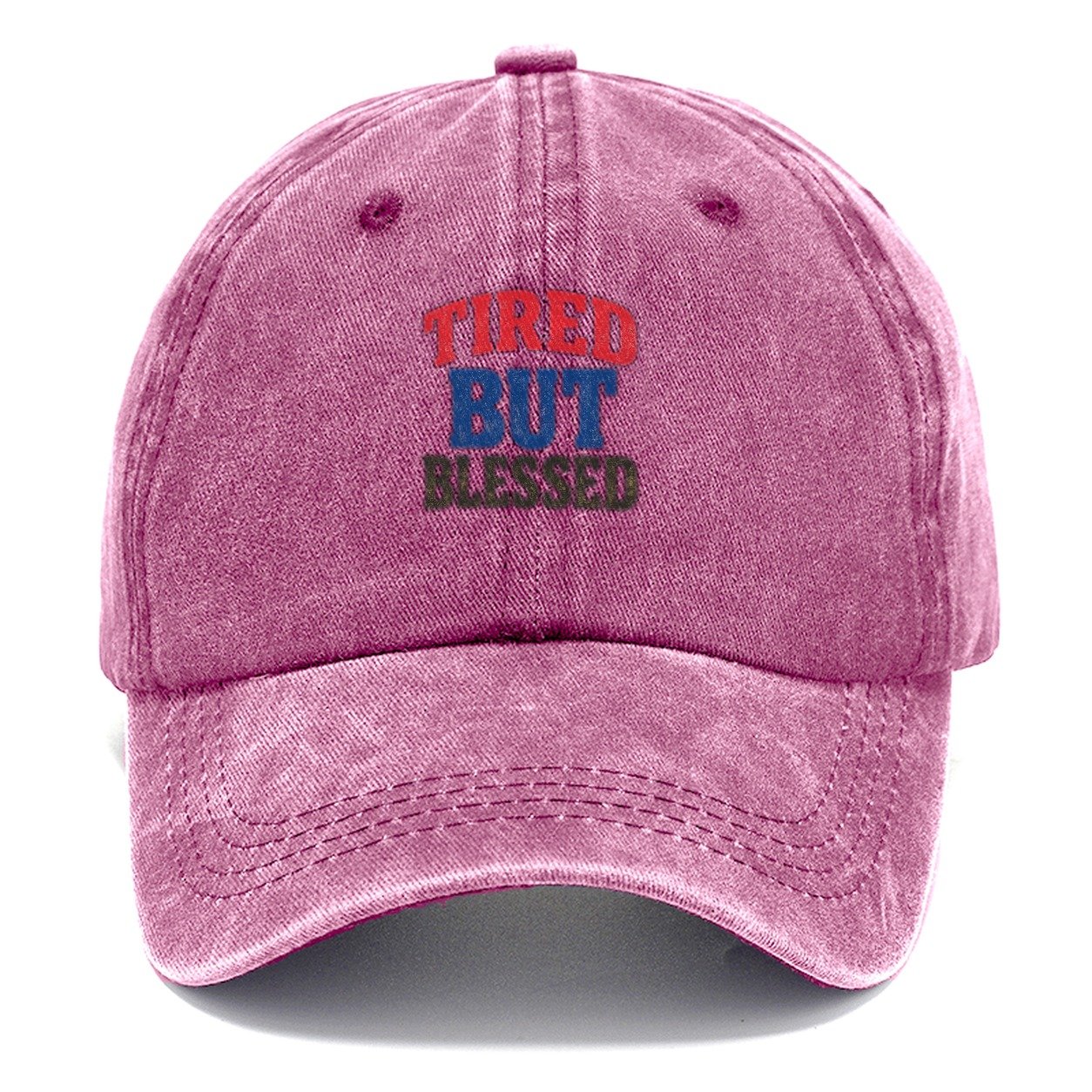 Tired Blessed Classic Cap – Dusty Rose