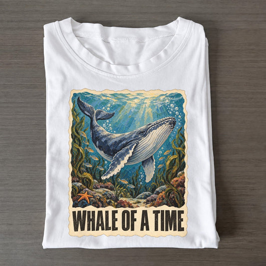 Whale Whale Of A Time Animal Puns Vol. 2 Classic T-shirt – White