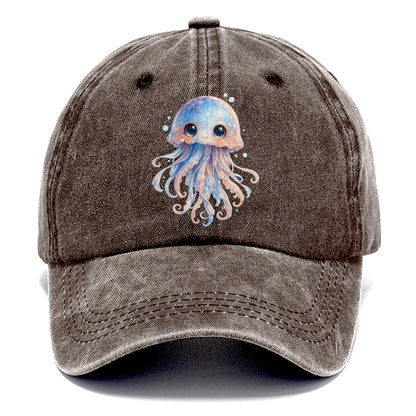 Cute Octopus Creature Classic Cap – Brown