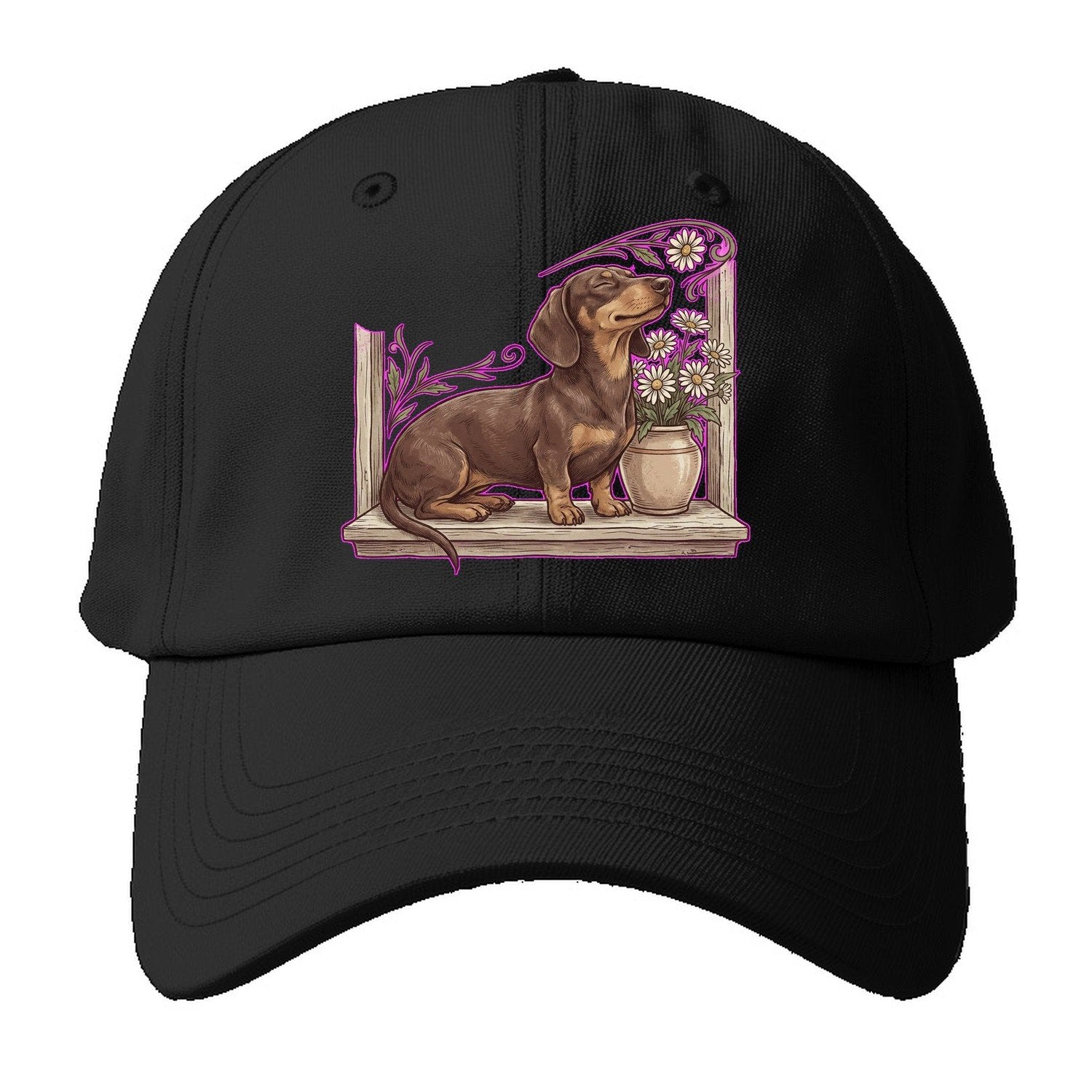 Sun Subscriber Baseball Cap – Black
