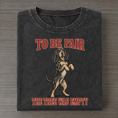 Black And Tan Coonhound Dog Declarations Vintage T-shirt – Black