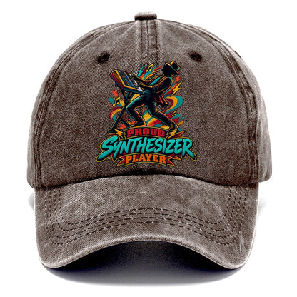 Proud Synthesizer Player Music Instruments Classic Cap – Brown