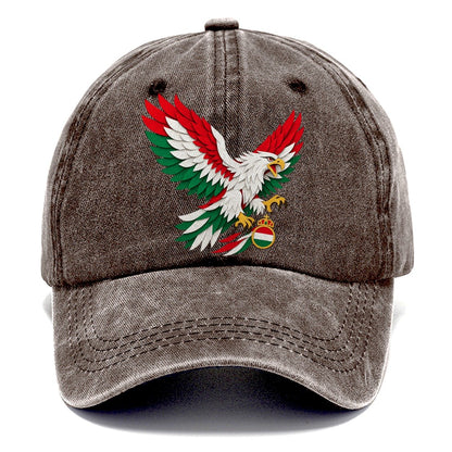 Cut-Paper Hungary Crest Classic Cap – Brown