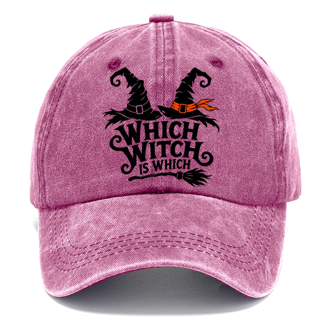 Which Witch Is Which Slogan Witch Magic Classic Cap – Dusty Rose