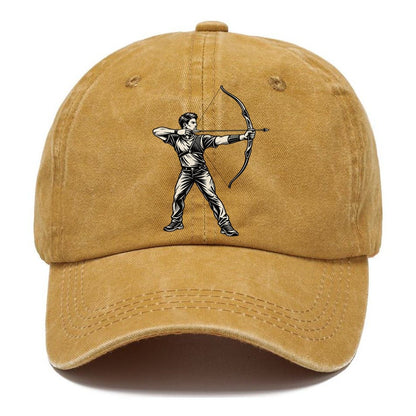 Archer Standing Full Draw Global Sports Ink Figures Classic Cap – Golden Harvest